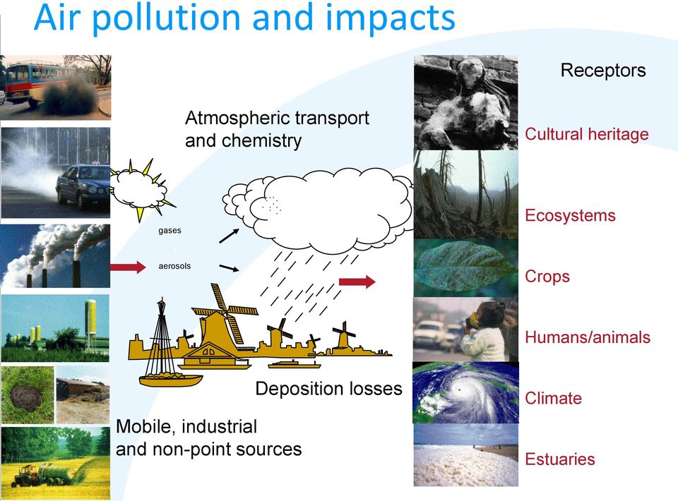 ...... Ecosystems aerosols Crops Humans/animals Mobile,