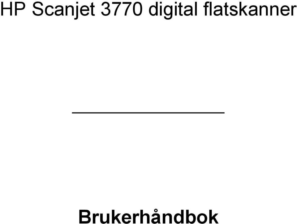 flatskanner