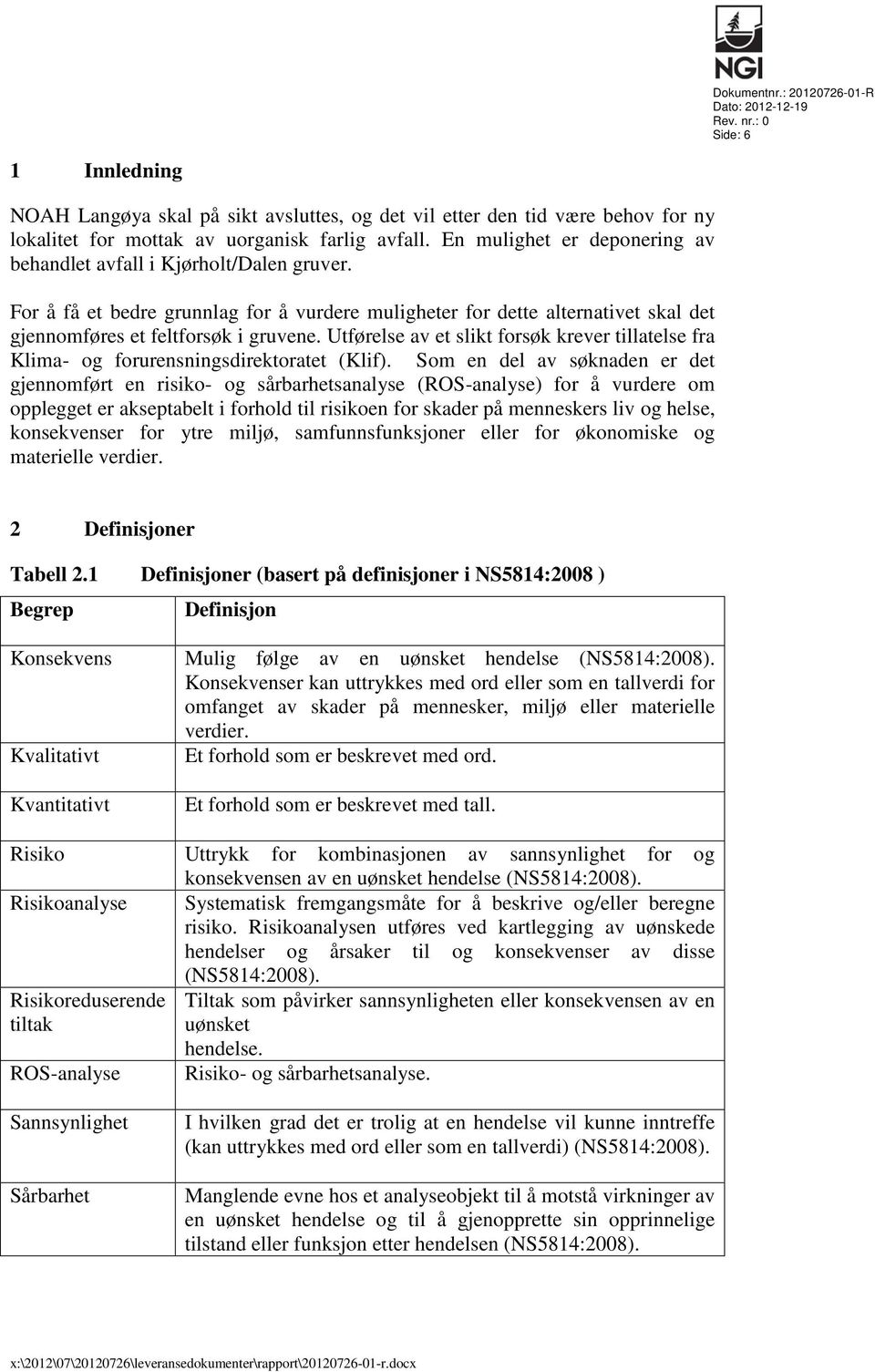 Utførelse av et slikt forsøk krever tillatelse fra Klima- og forurensningsdirektoratet (Klif).