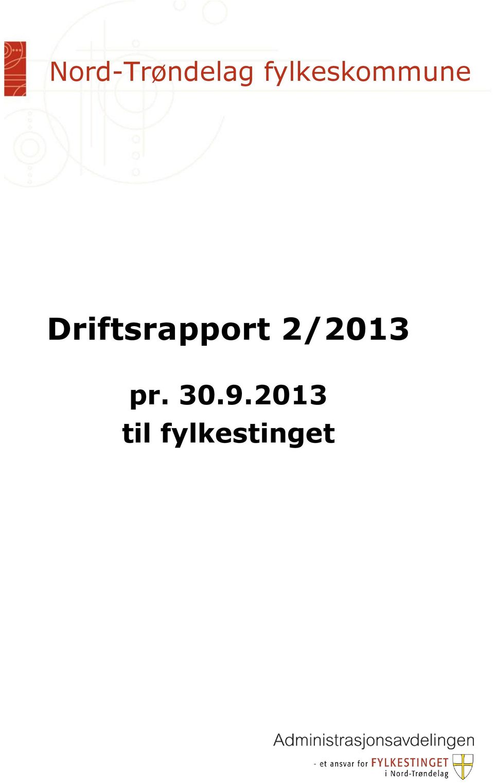 Driftsrapport