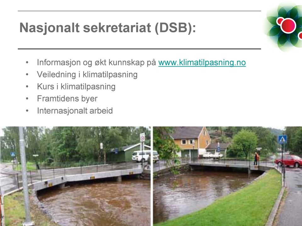 no Veiledning i klimatilpasning Kurs i