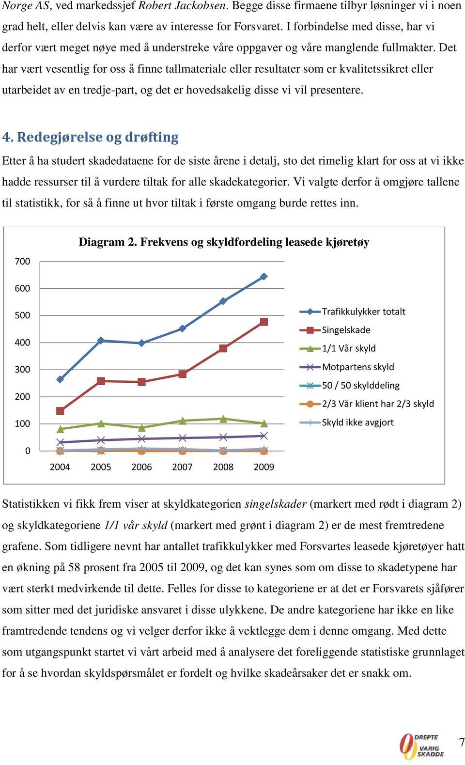 Det har vært vesentlig for oss å finne tallmateriale eller resultater som er kvalitetssikret eller utarbeidet av en tredje-part, og det er hovedsakelig disse vi vil presentere. 4.