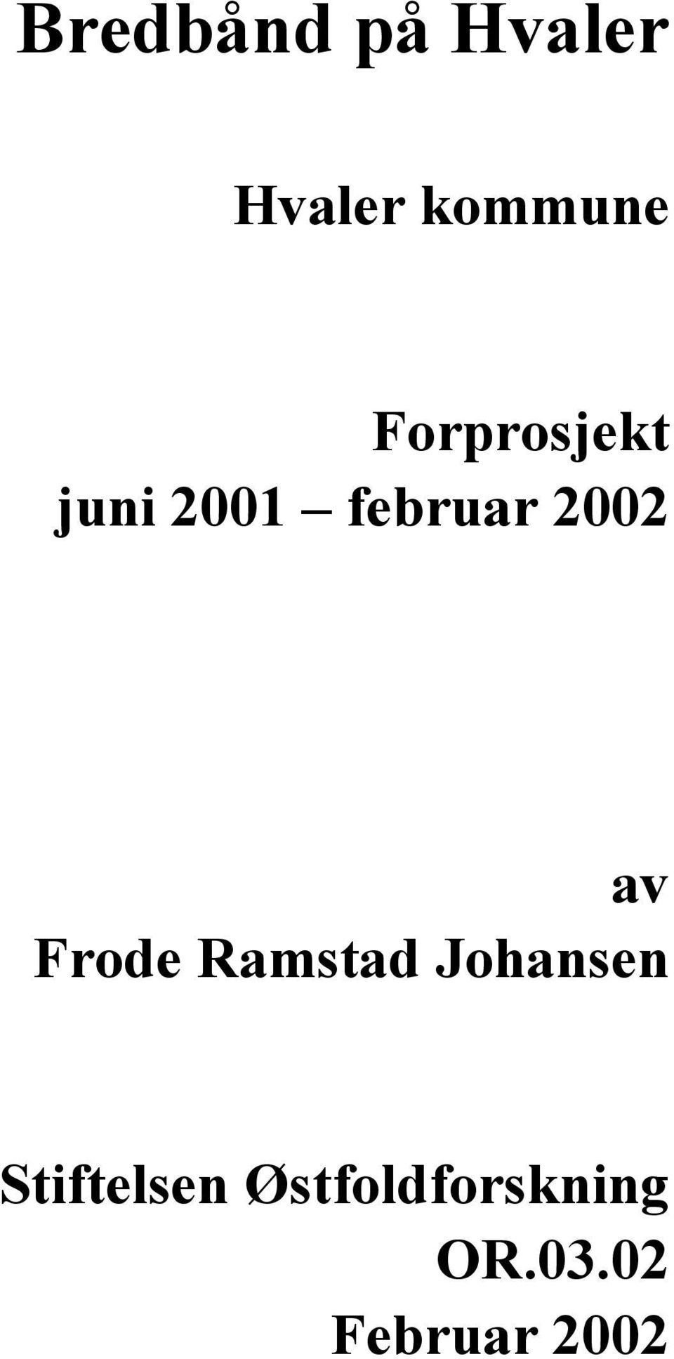 Ramstad Johansen Stiftelsen