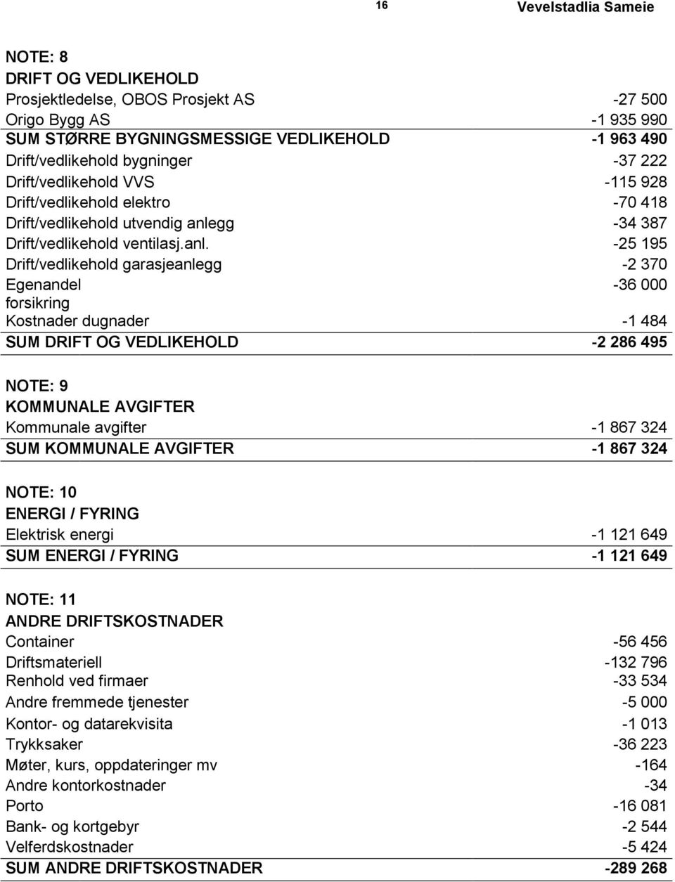 gg -34 387 Drift/vedlikehold ventilasj.anl.