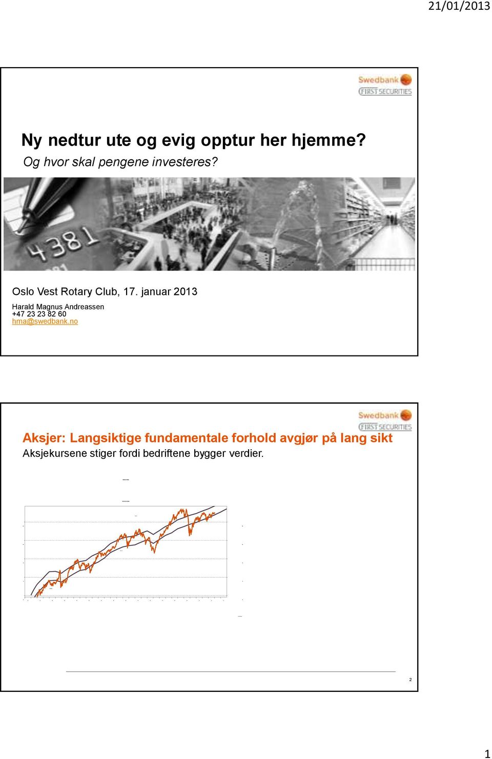 januar 2013 Harald Magnus Andreassen +47 23 23 82 60 hma@swedbank.