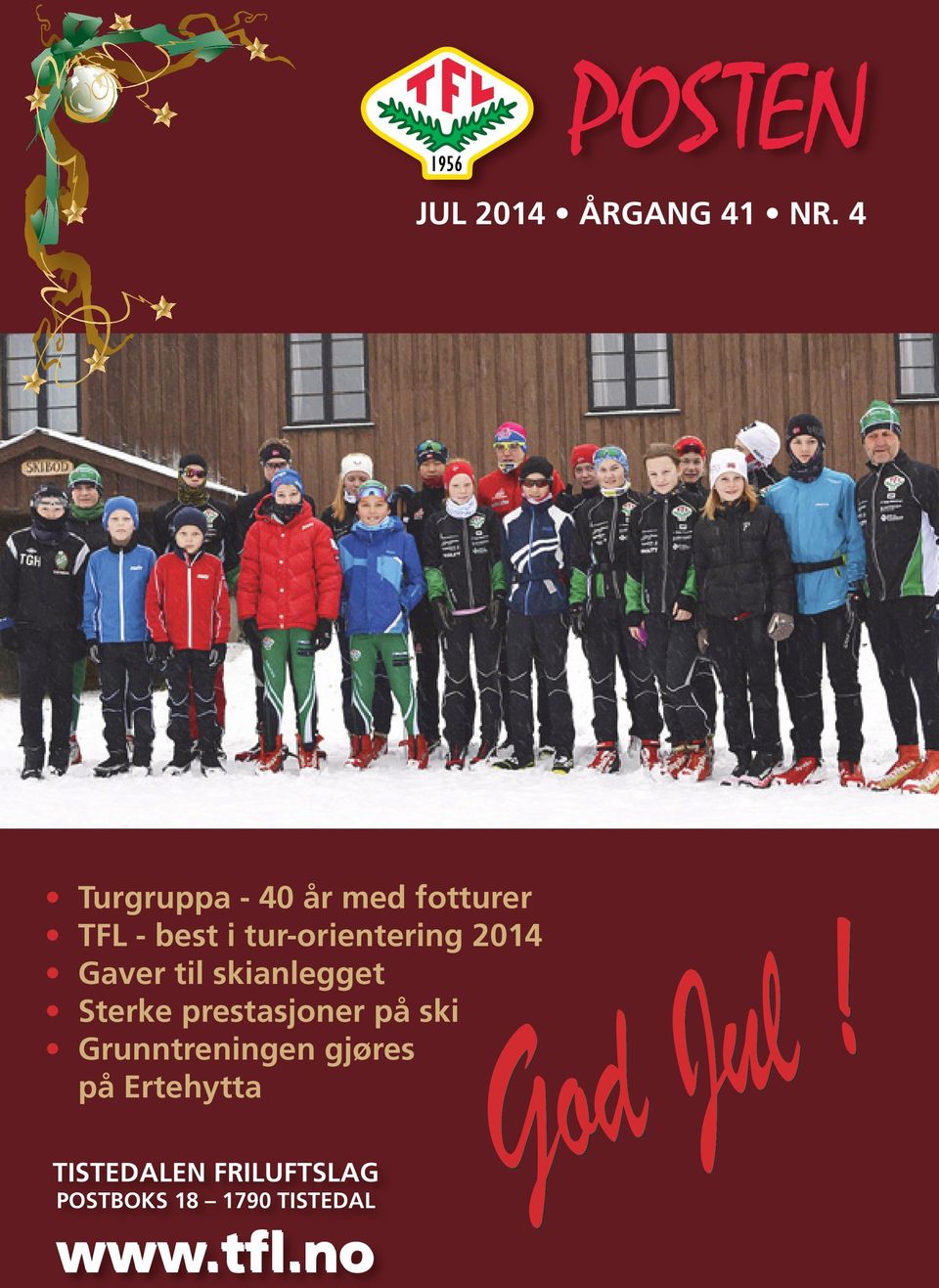 tur-orientering 2014 Gaver til skianlegget Sterke