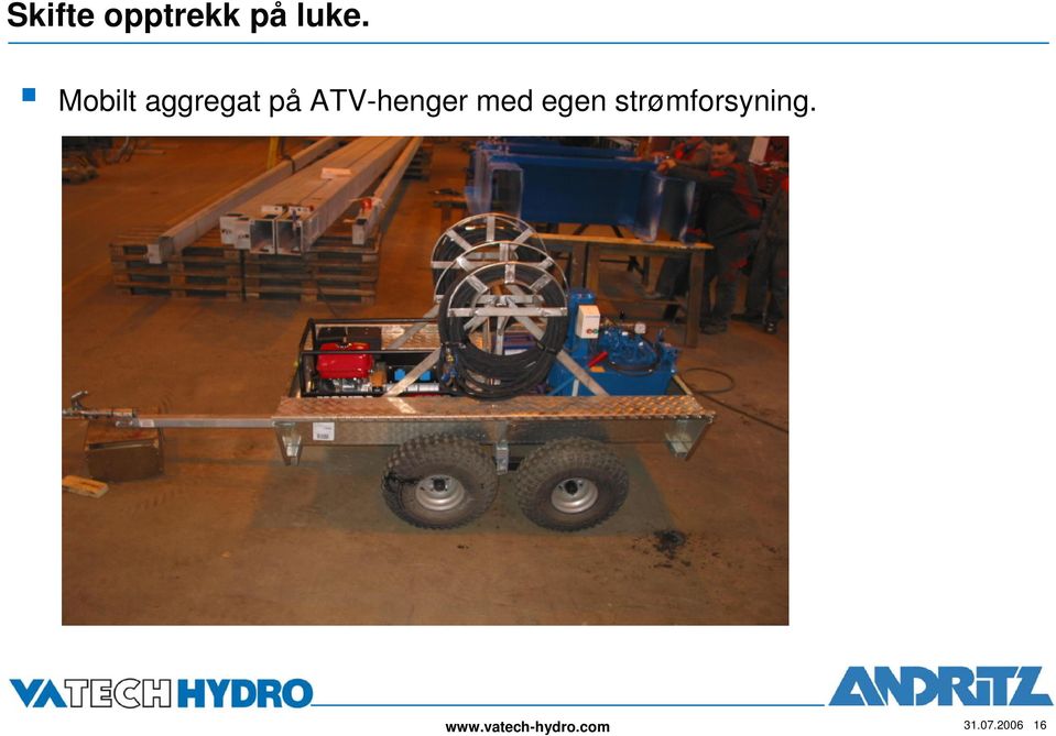 ATV-henger med egen