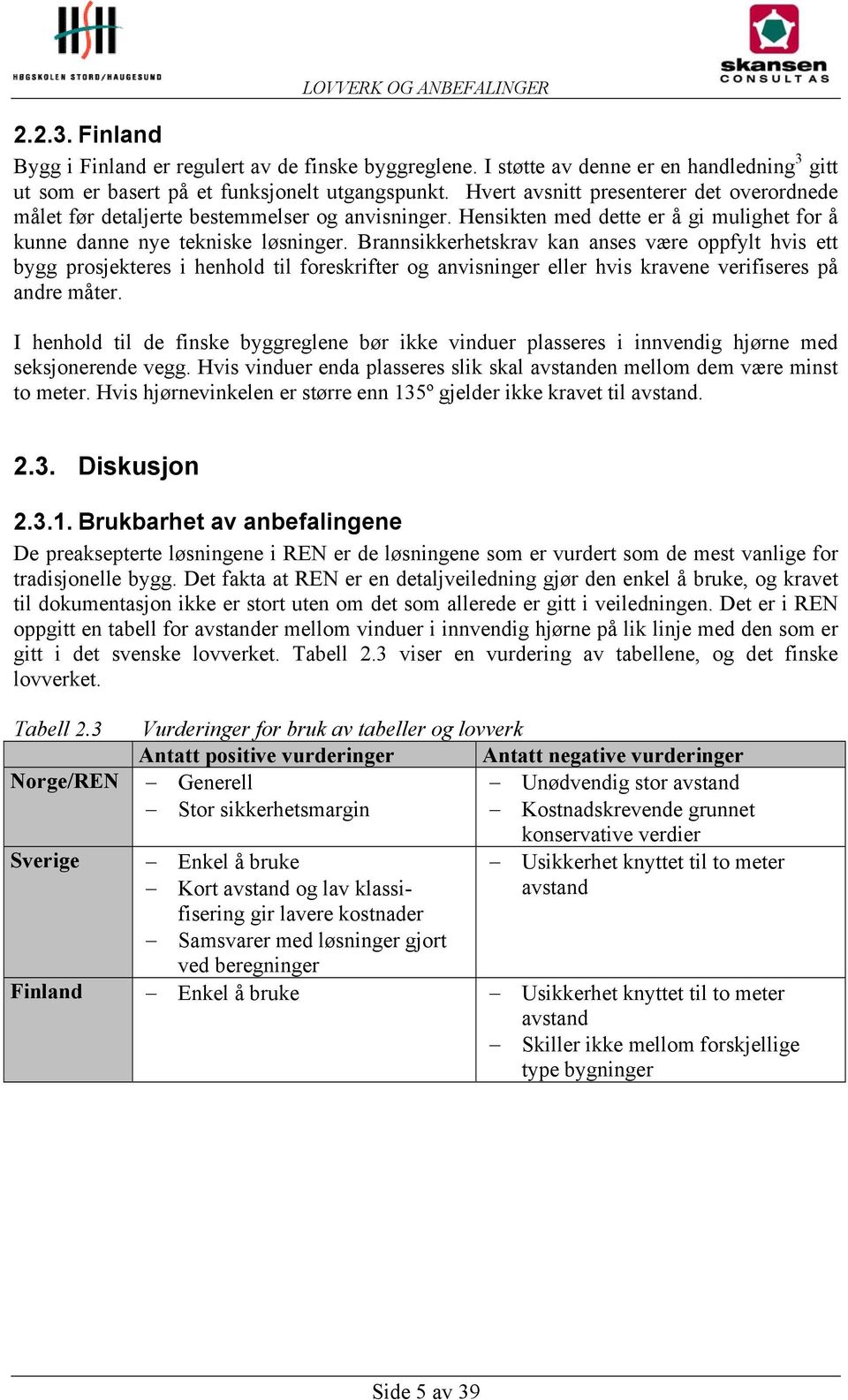 Brannsikkerhetskrav kan anses være oppfylt hvis ett bygg prosjekteres i henhold til foreskrifter og anvisninger eller hvis kravene verifiseres på andre måter.