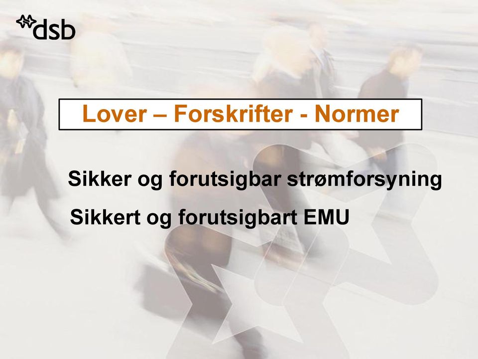 forutsigbar