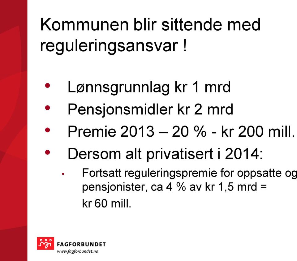 % - kr 200 mill.