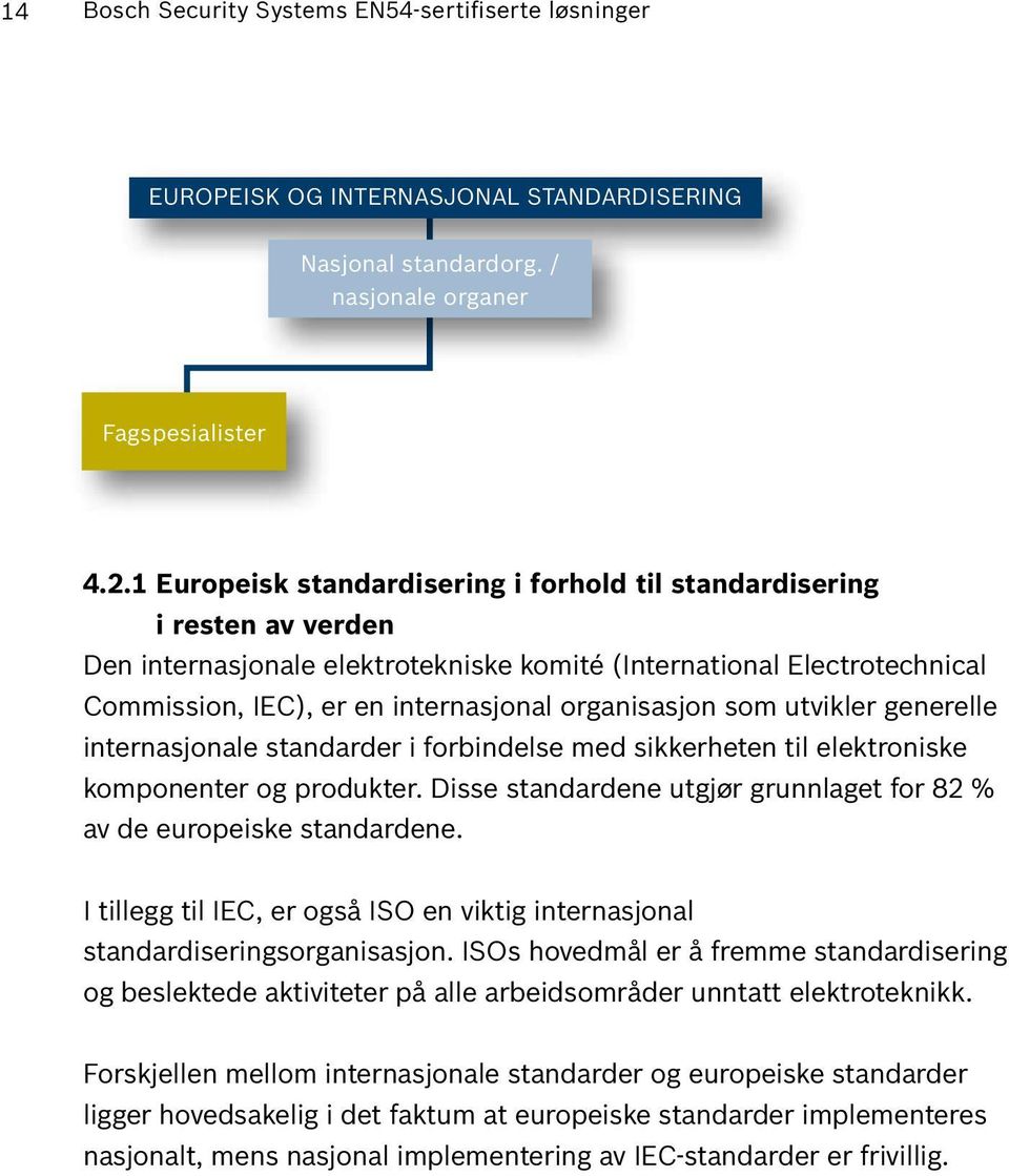 organisasjon som utvikler generelle internasjonale standarder i forbindelse med sikkerheten til elektroniske komponenter og produkter.