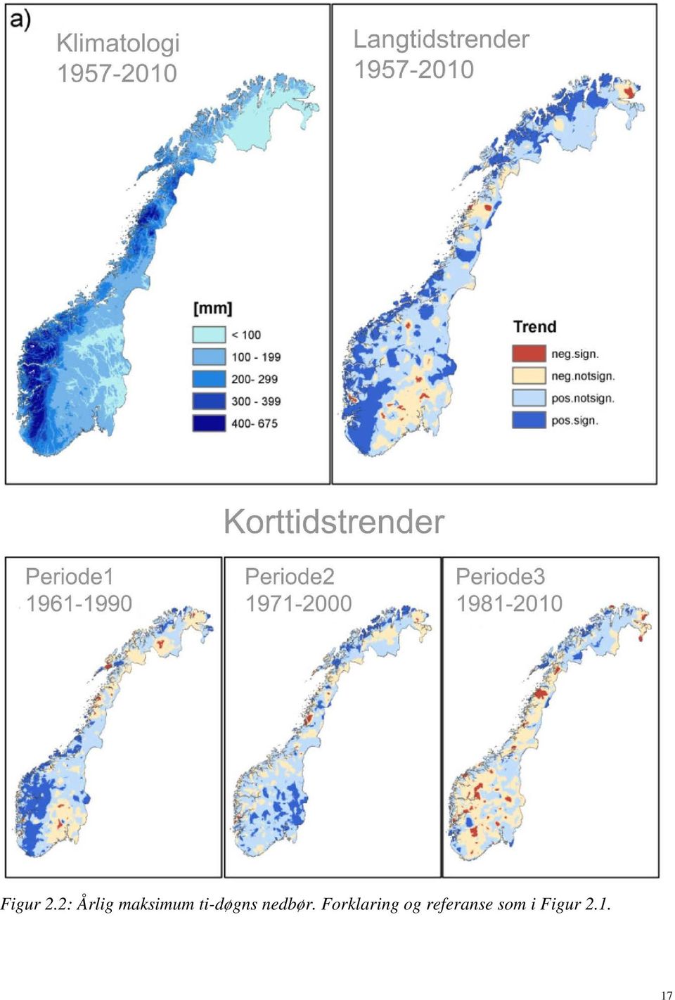 ti-døgns nedbør.