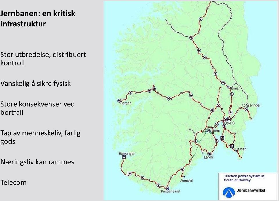 sikre fysisk Store konsekvenser ved bortfall