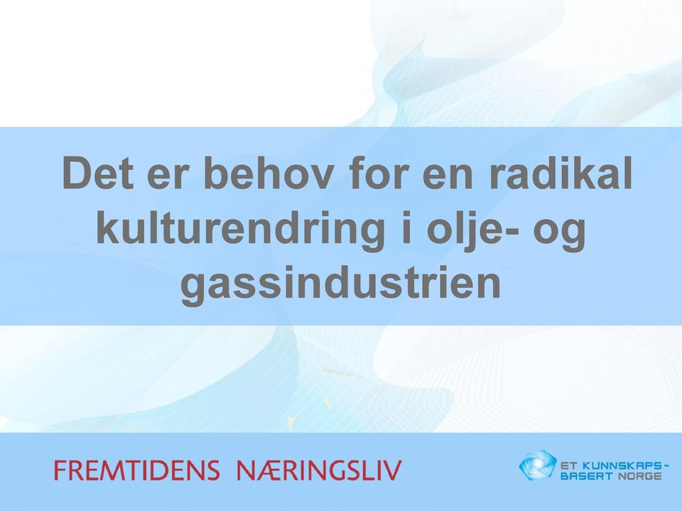 kulturendring i