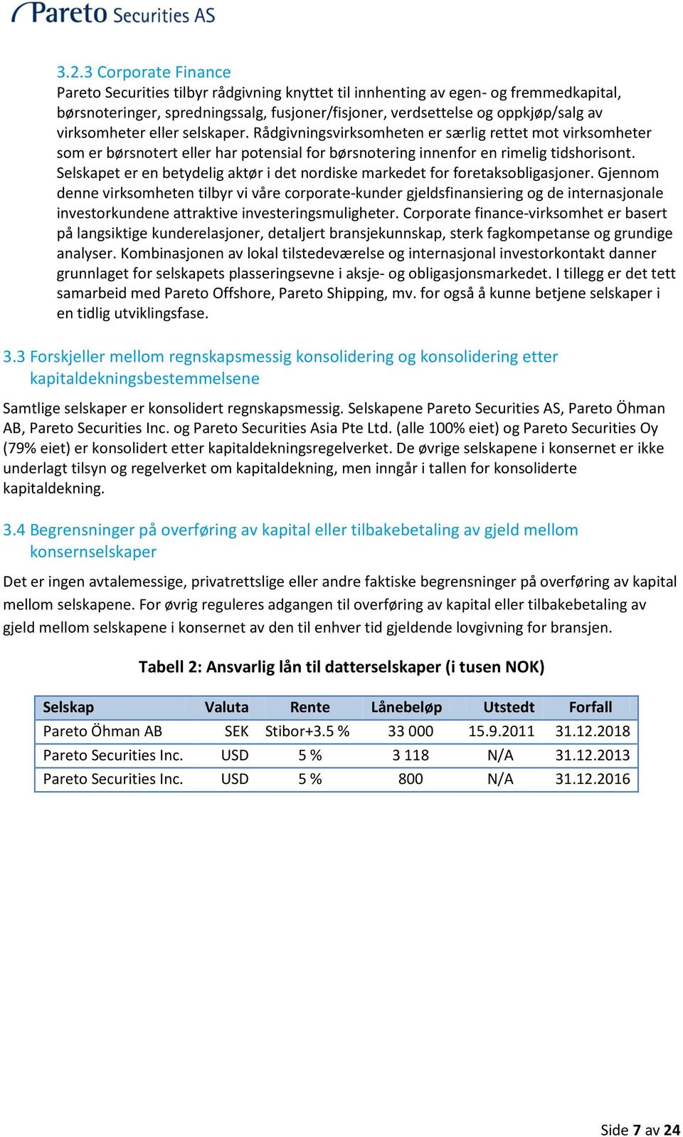 Selskapet er en betydelig aktør i det nordiske markedet for foretaksobligasjoner.