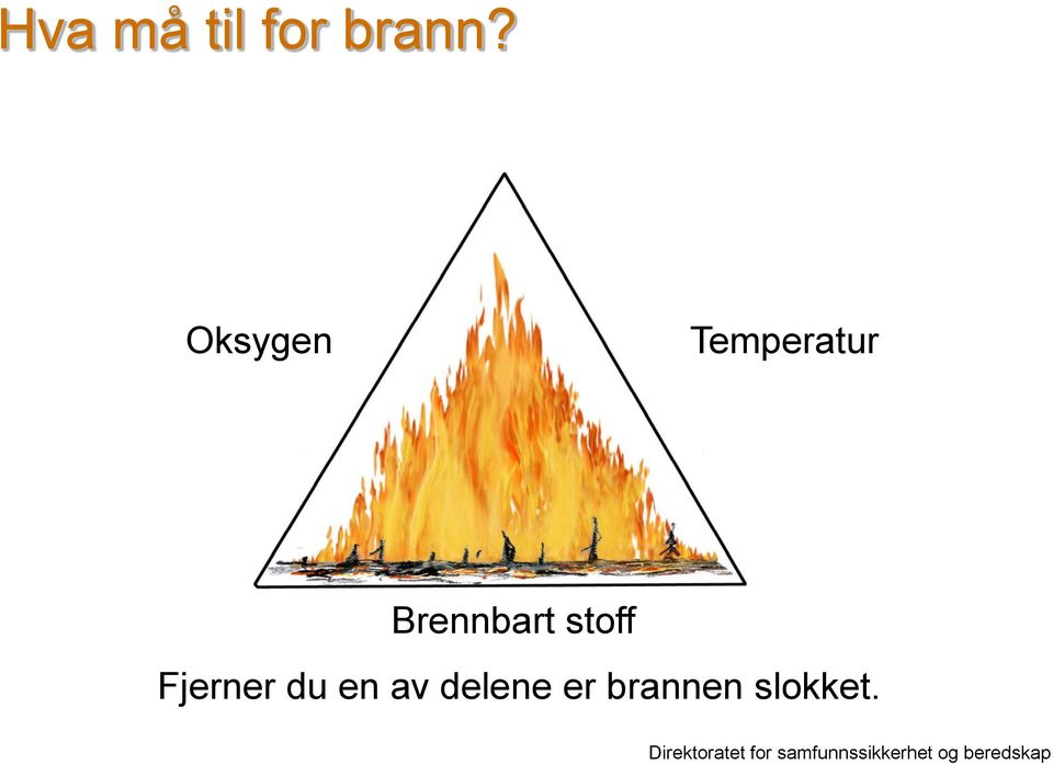 Brennbart stoff Fjerner