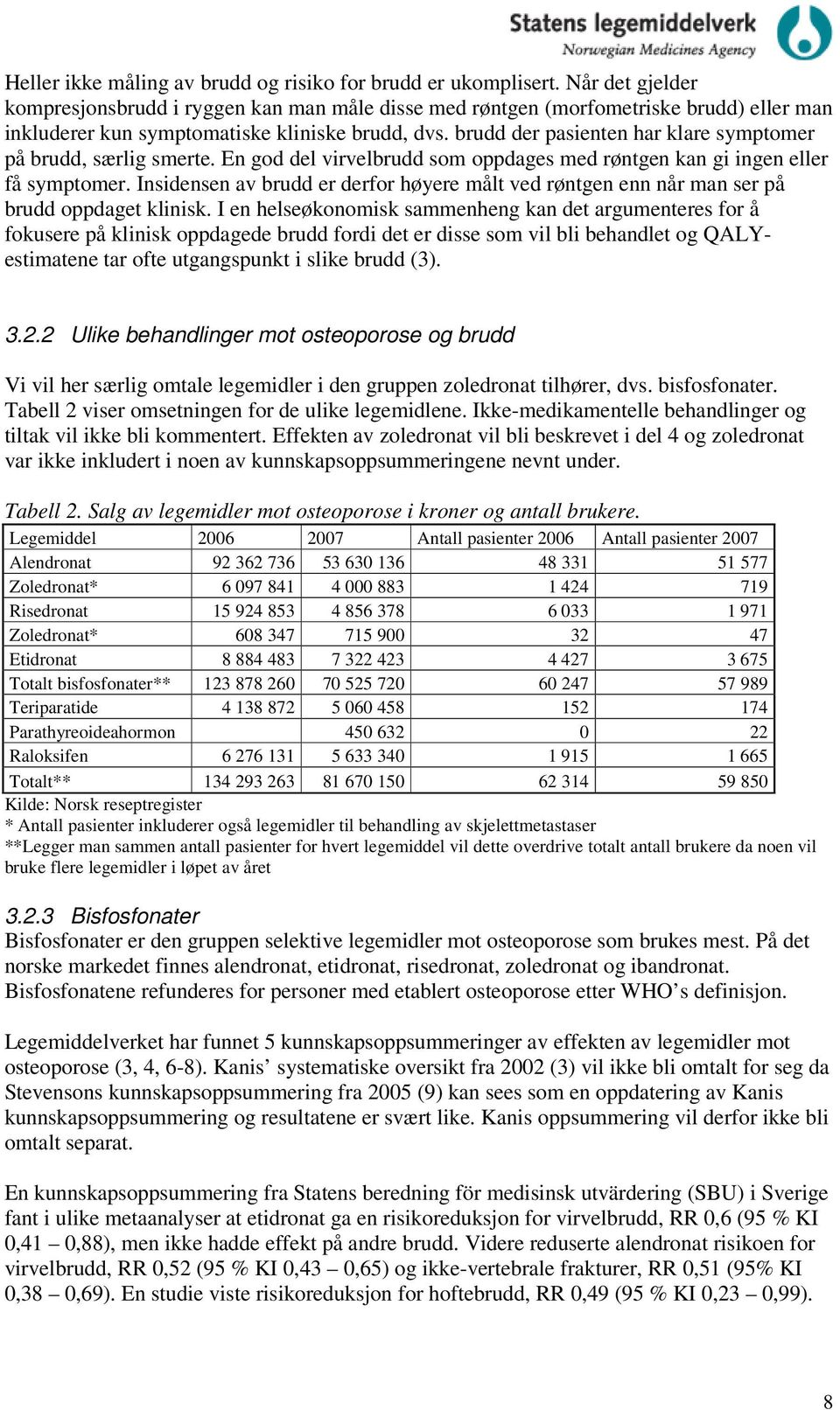 brudd der pasienten har klare symptomer på brudd, særlig smerte. En god del virvelbrudd som oppdages med røntgen kan gi ingen eller få symptomer.