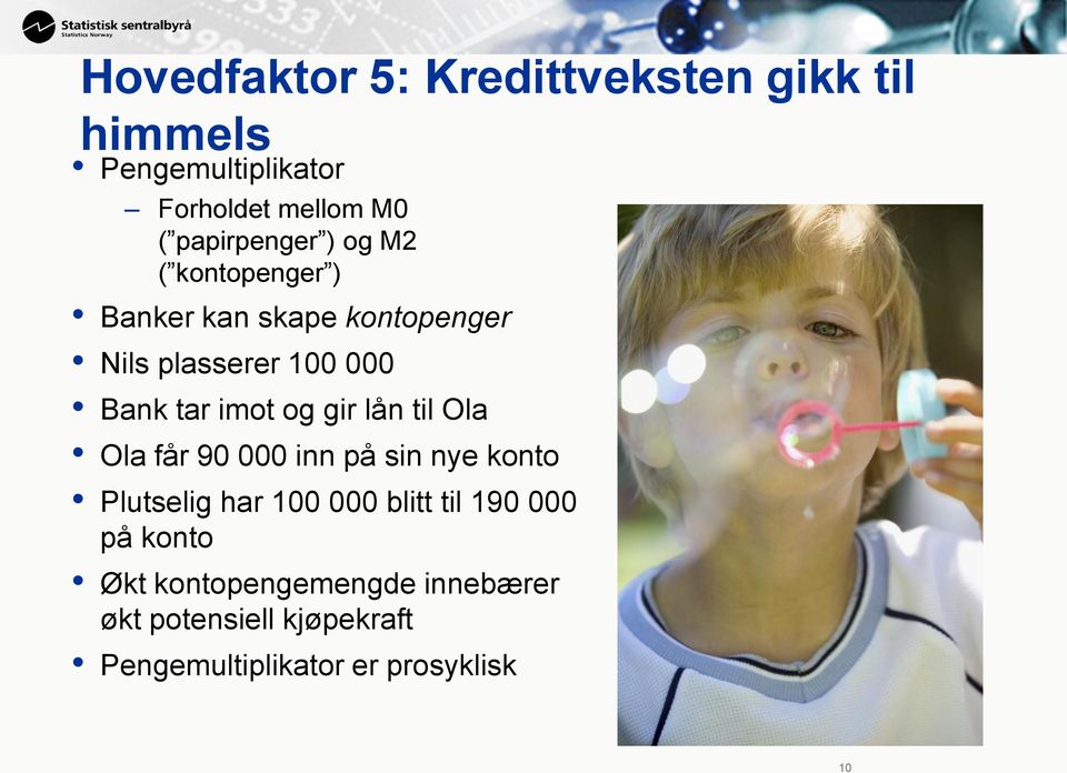 imot og gir lån til Ola Ola får 90 000 inn på sin nye konto Plutselig har 100 000 blitt til 190