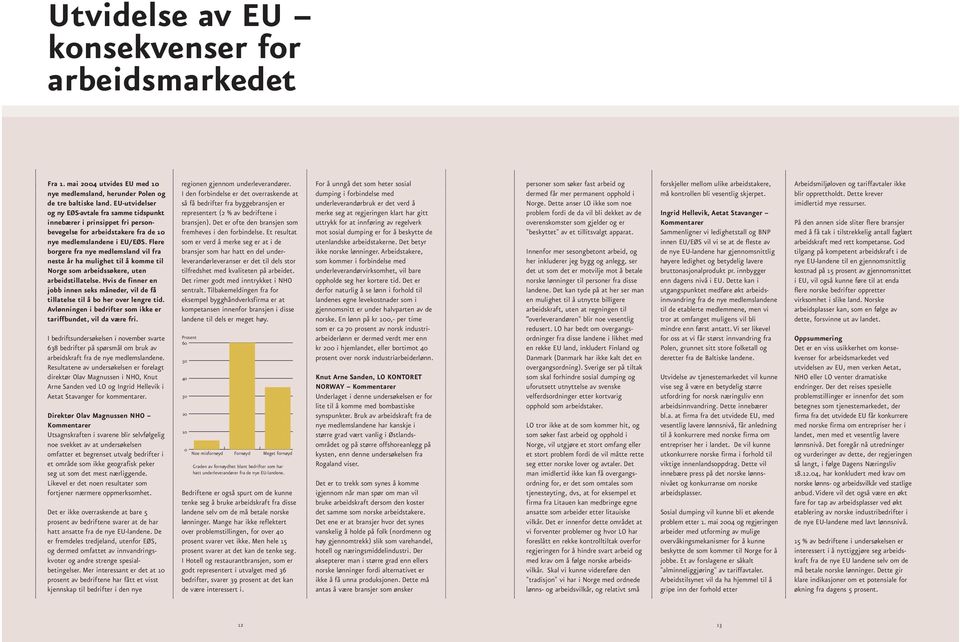 Flere borgere fra nye medlemsland vil fra neste år ha mulighet til å komme til Norge som arbeidssøkere, uten arbeidstillatelse.