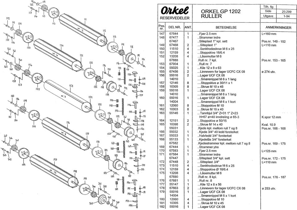 11' 112 113 J<ll Iq 147 67644 1 148 67477 1 67467 149 67468 2 150 11510 4 151 12159 4 152 13208 4 67888 153 67904 1 154 55025 1 155 67456 2 156 55016 2 14010 157 12146 8 158 10305 8 159 55016 1 14010