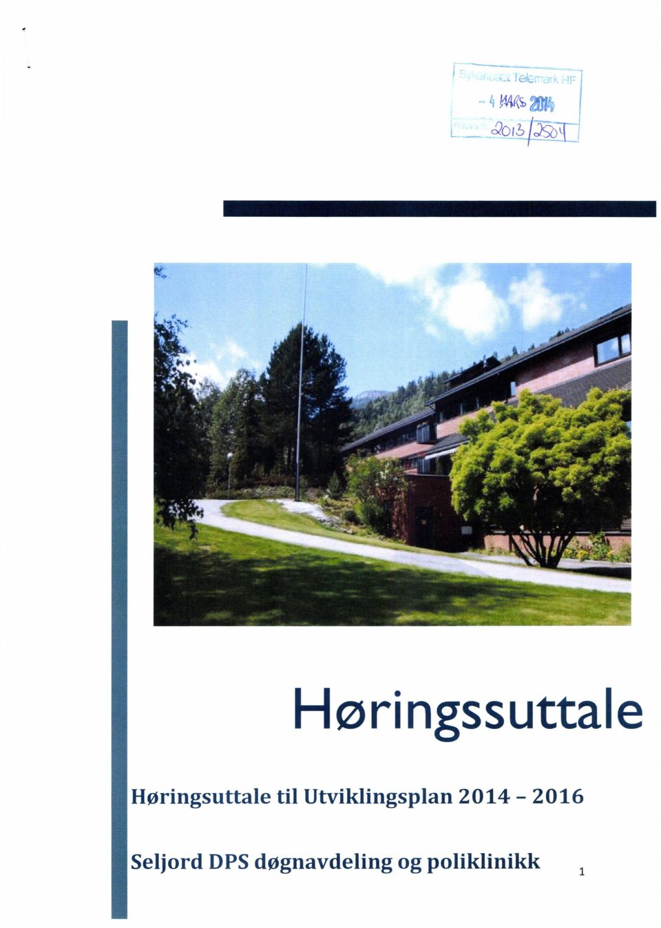 Høringsuttale til