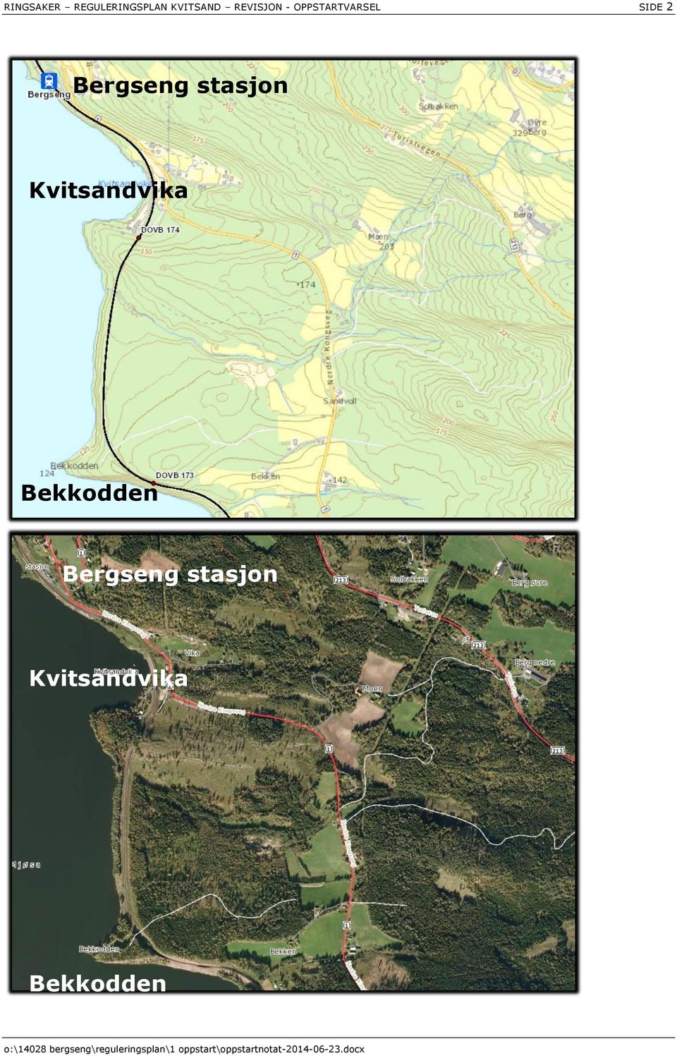 Bergseng stasjon Kvitsandvika