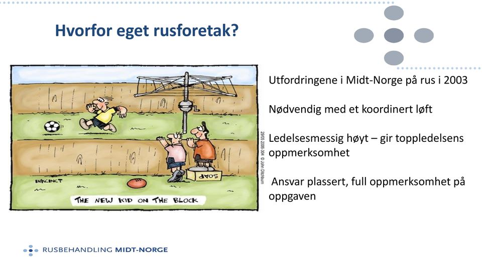 Nødvendig med et koordinert løft Ledelsesmessig