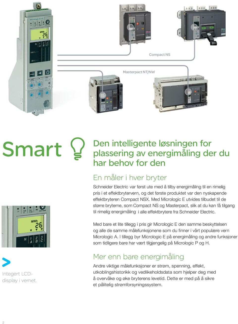 Med Micrologic E utvides tilbudet til stor de Compact større bryterne, og Masterpact, som Compact slik at NS du og kan Masterpact, få tilgang til slik rimelig at du energimåling kan få tilgang i til