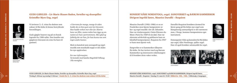 Den handler om gjøgleren Giovanni sin reise fra barn til gammel. «I Sorrento for mange, mange år siden bodde det en liten gutt som het Giovanni. Han hadde verken mor eller far.