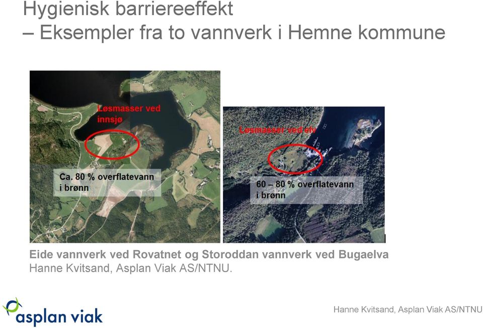 Hemne kommune Eide vannverk ved