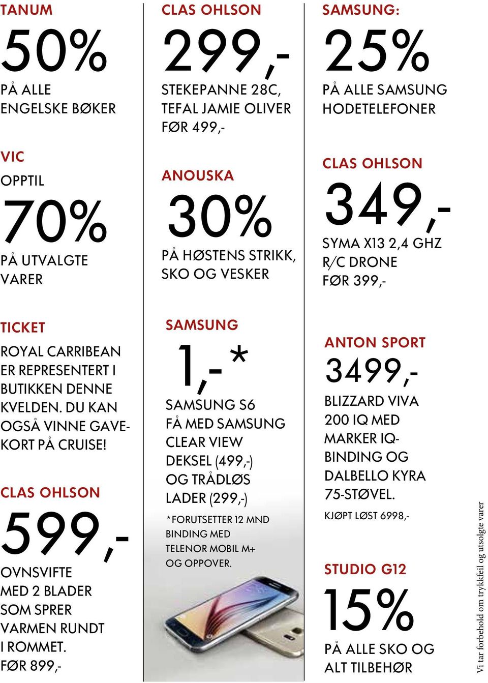 CLAS OHLSON 599,- OVNSVIFTE MED 2 BLADER SOM SPRER VARMEN RUNDT I ROMMET.