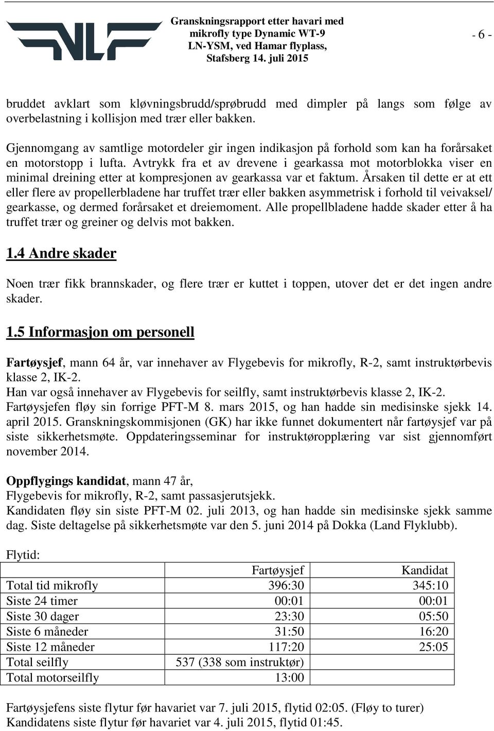 Avtrykk fra et av drevene i gearkassa mot motorblokka viser en minimal dreining etter at kompresjonen av gearkassa var et faktum.