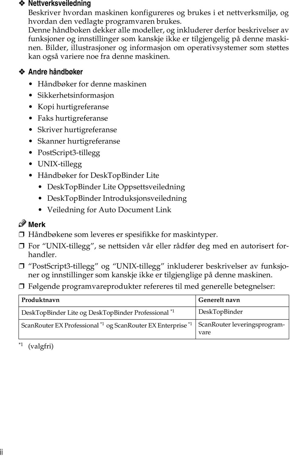 Bilder, illustrasjoner og informasjon om operativsystemer som støttes kan også variere noe fra denne maskinen.