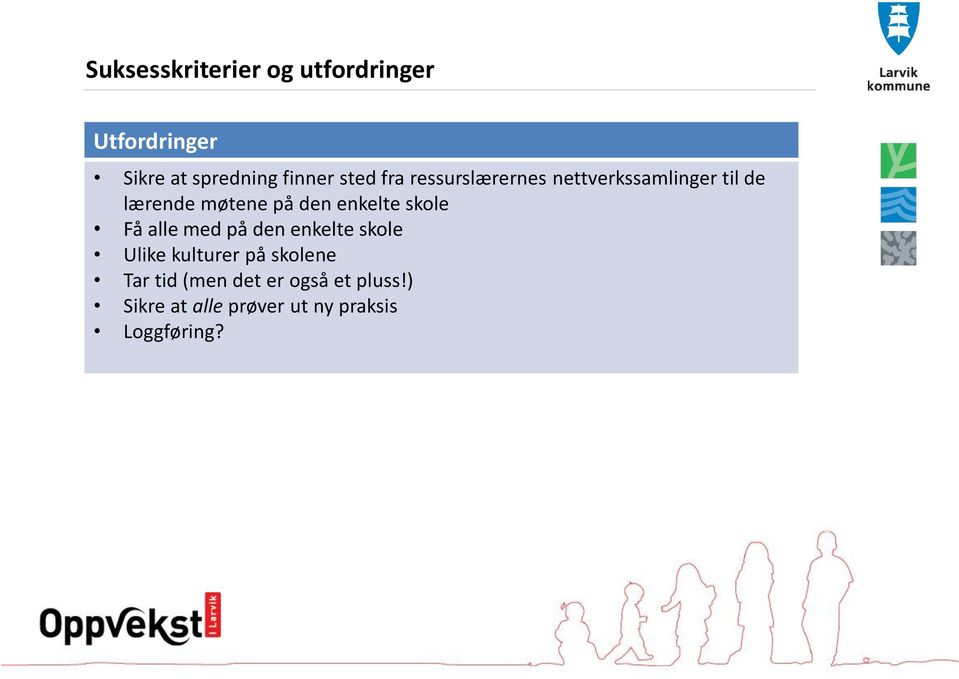 enkelte skole Få alle med på den enkelte skole Ulike kulturer på skolene