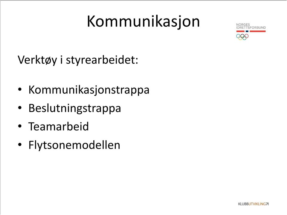 Kommunikasjonstrappa