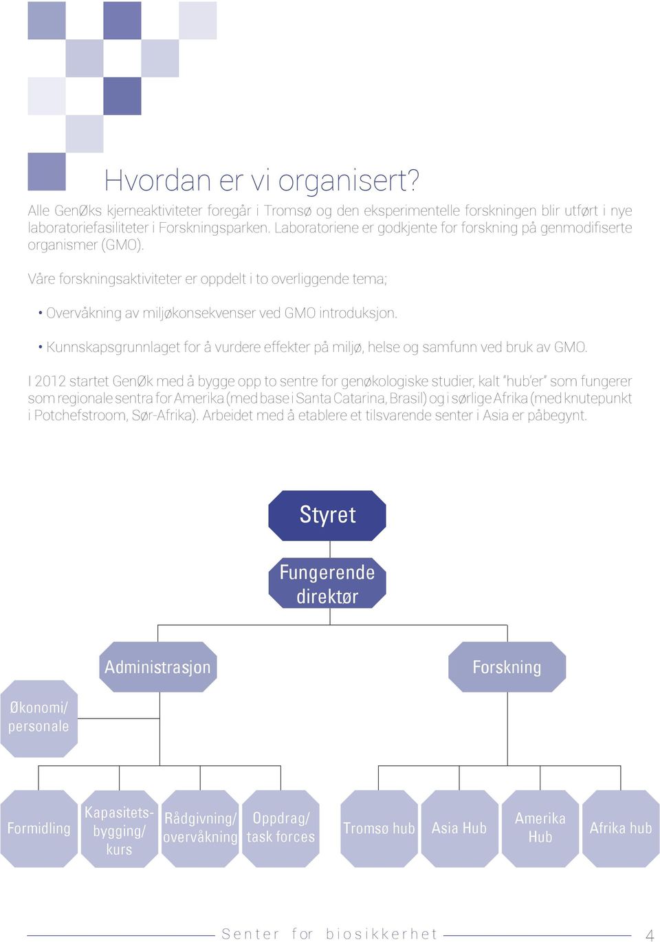 Kunnskapsgrunnlaget for å vurdere effekter på miljø, helse og samfunn ved bruk av GMO.