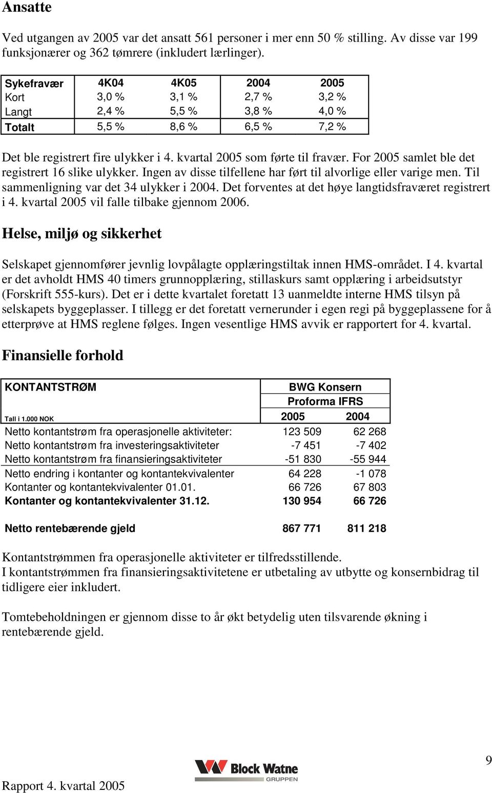 For 2005 samlet ble det registrert 16 slike ulykker. Ingen av disse tilfellene har ført til alvorlige eller varige men. Til sammenligning var det 34 ulykker i 2004.