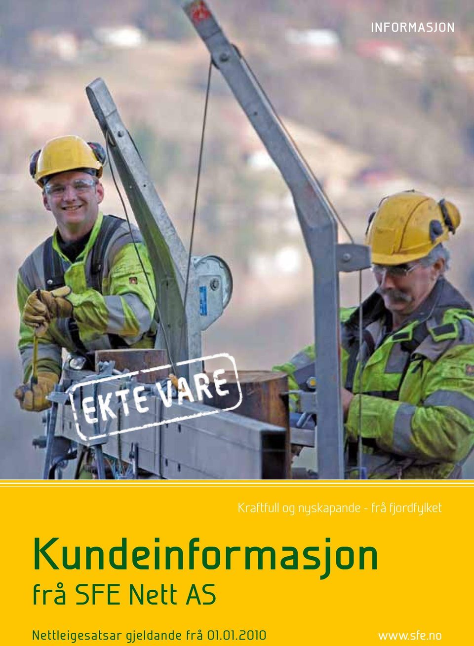 Kundeinformasjon frå SFE Nett AS