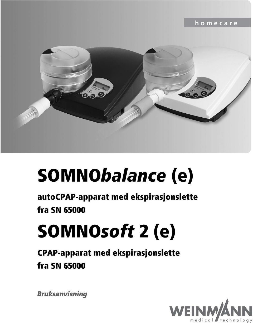 SOMNOsoft 2 (e) CPAP-apparat 