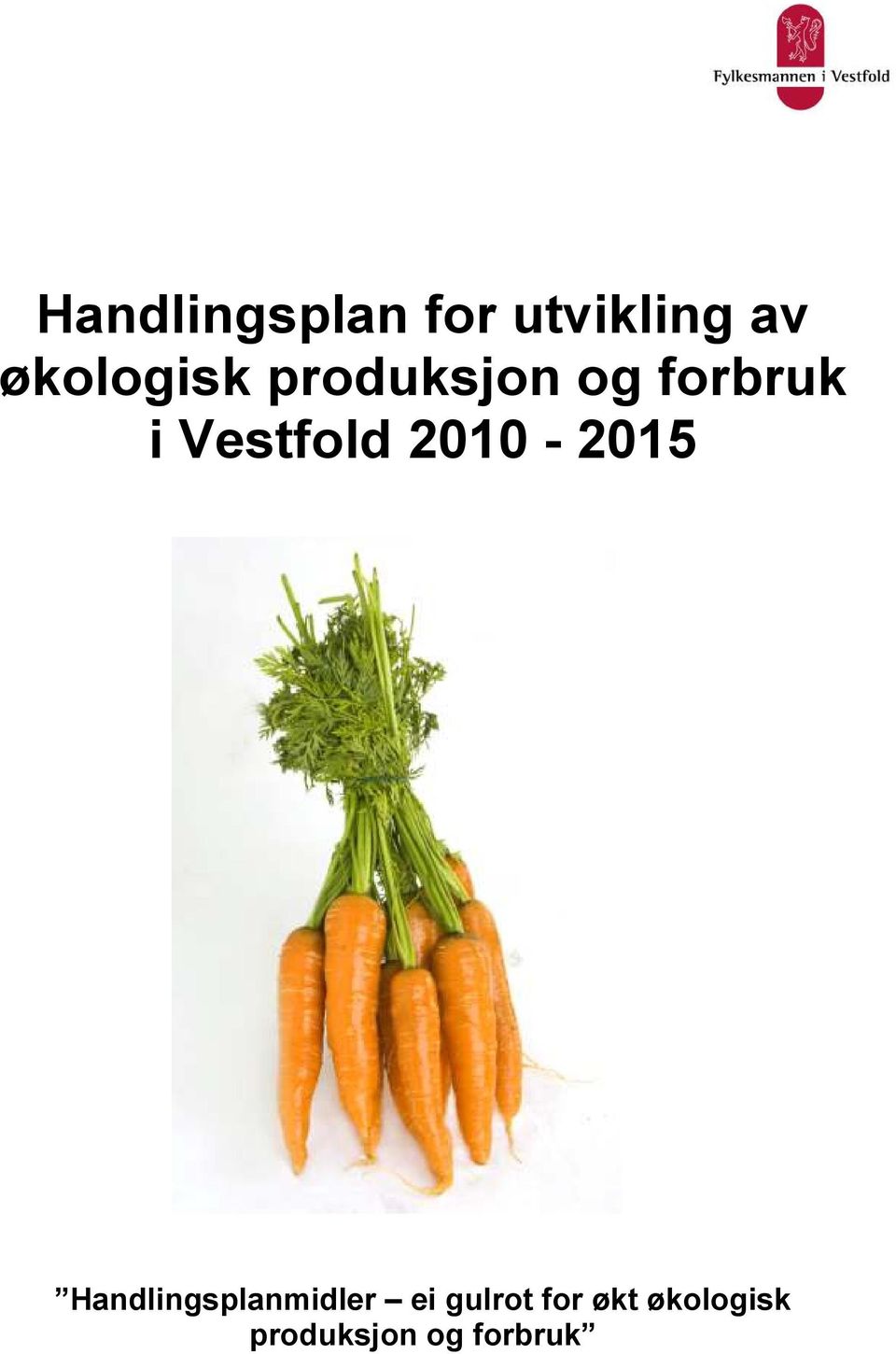 Vestfold 2010-2015 Handlingsplanmidler