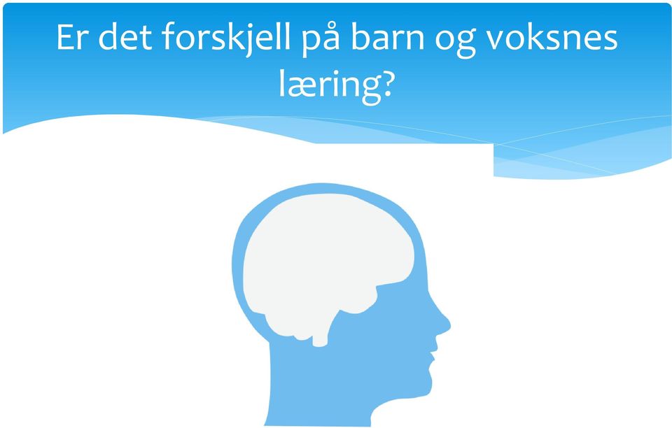 på barn og