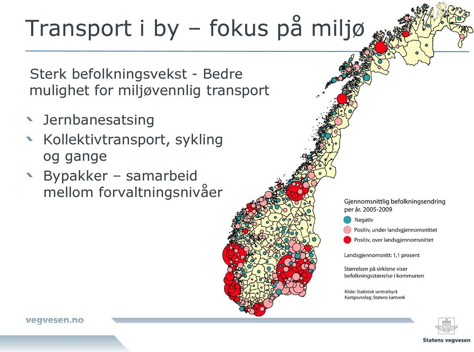 miljøvennlig transport Jernbanesatsing