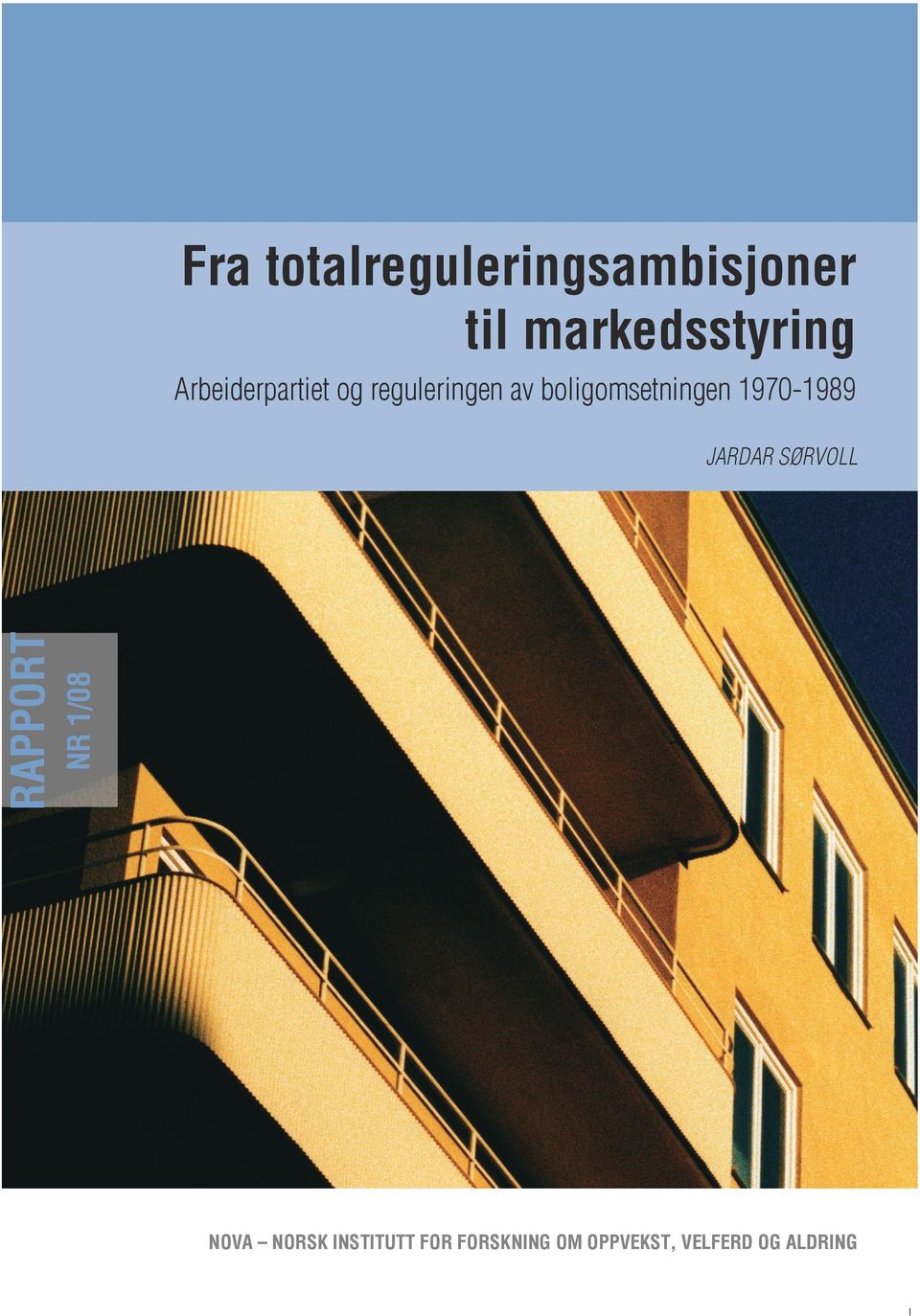 Arbeiderpartiets skiftende holdning til reguleringen av boligomsetningen blir videre sett i lys av partiets svar på høyrebølgen og debatten om sosialdemokratiets utvikling på 1980-tallet.