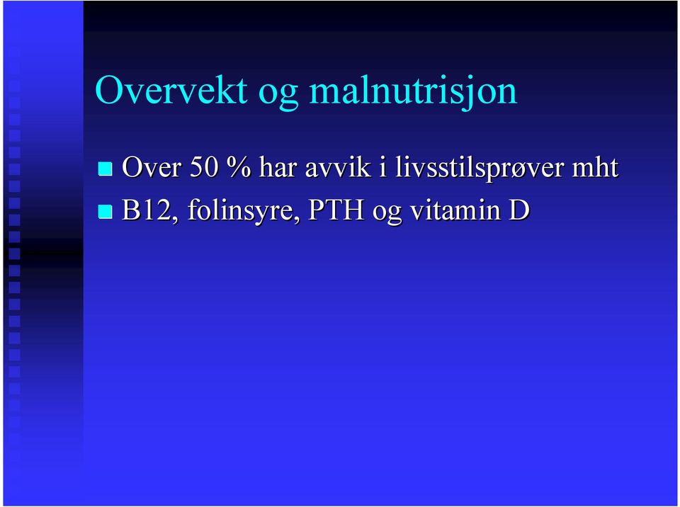 livsstilsprøver ver mht