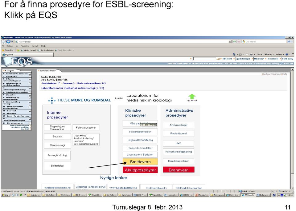 ESBL-screening: