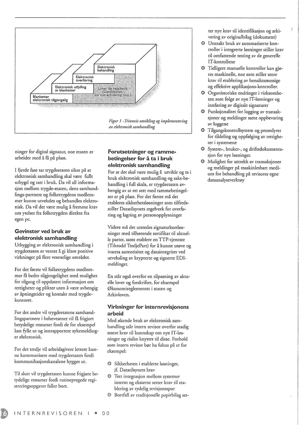 medlemmer kunne urveksles og behandles elekrronisk. Da vii det vxre mulig a fremme krav am ytelser fra falketrygden direkte fra egen pc.