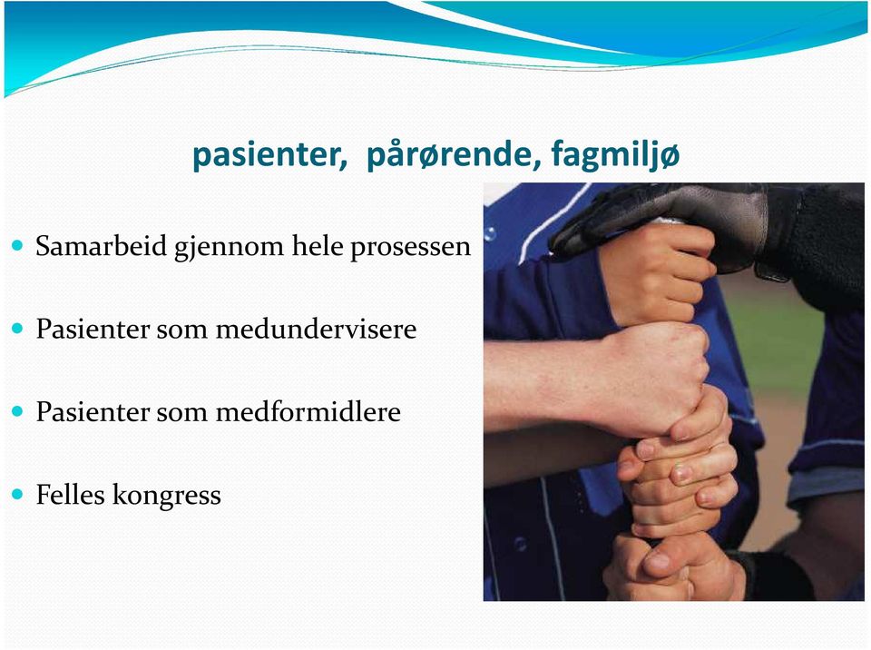 Pasienter som medundervisere