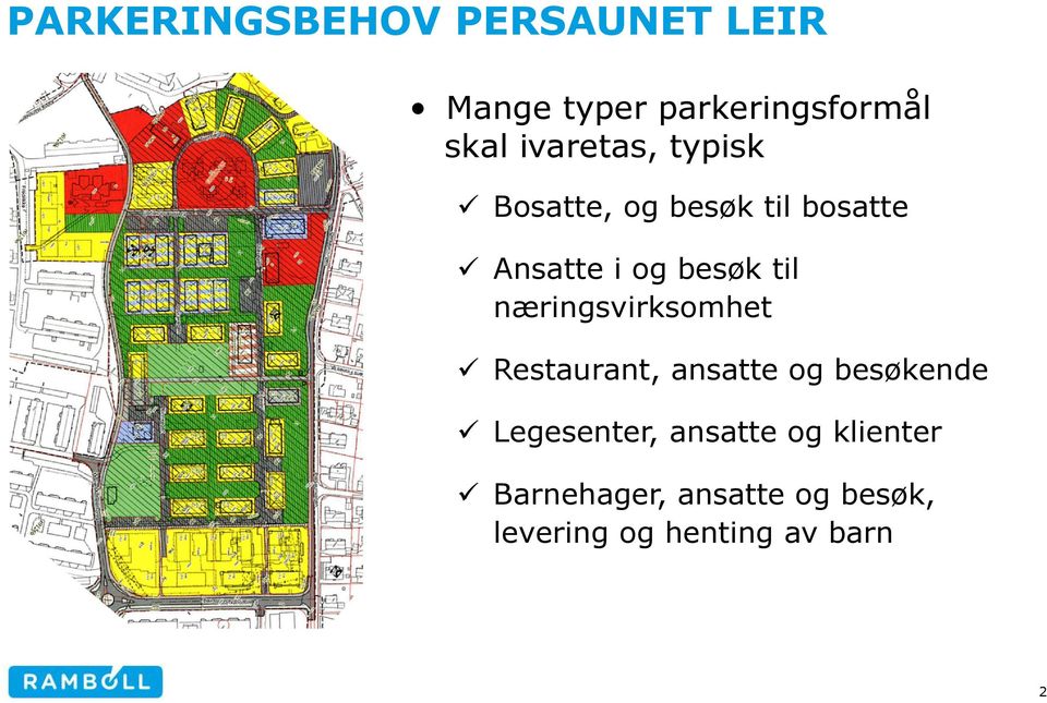 næringsvirksomhet Restaurant, ansatte og besøkende Legesenter,