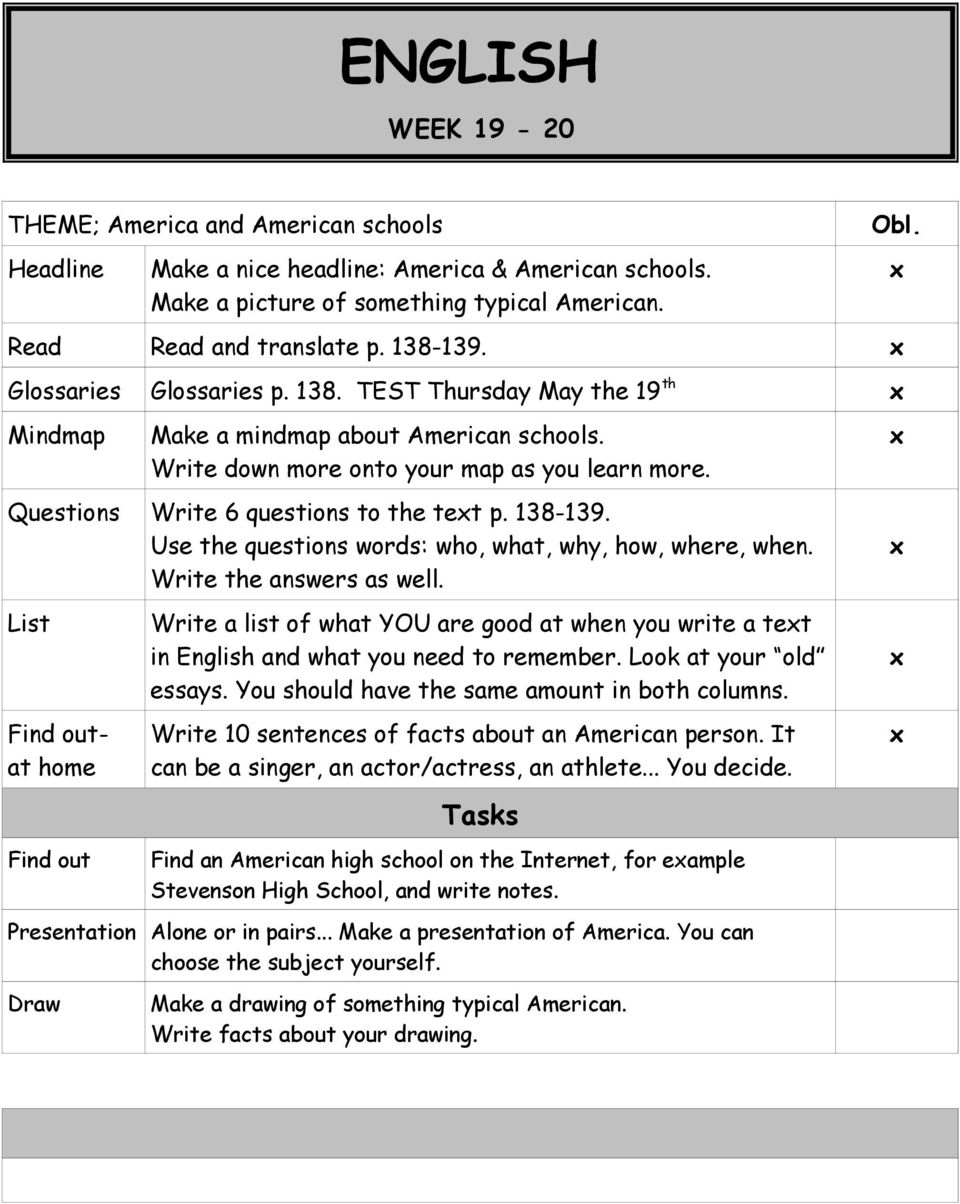 138-139. Use the questions words: who, what, why, how, where, when. Write the answers as well.