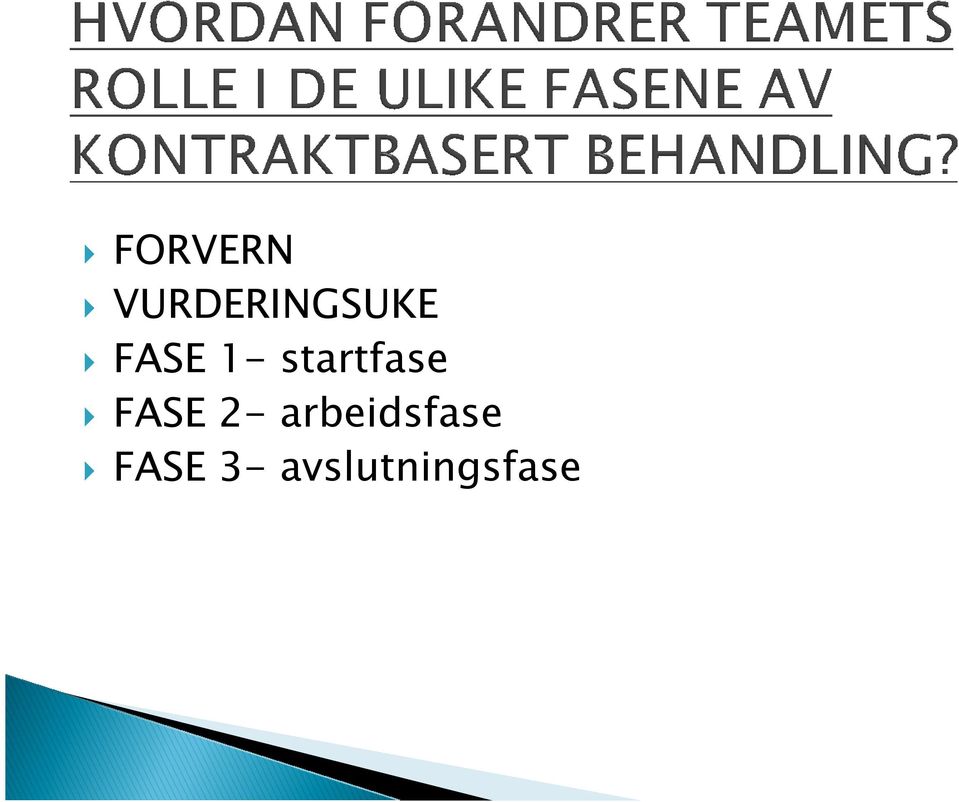 1- startfase FASE 2-